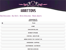 Tablet Screenshot of harttoys.nl